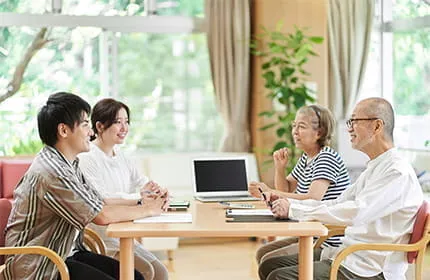 親と老後についての相談